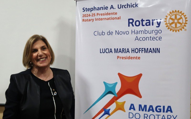 Lucia Hoffmann é a presidente da gestão 2024/2025 | abc+