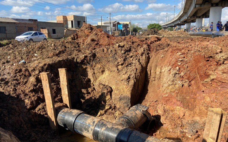 Semae concluiu etapa de instalação de tubulações da nova Adutora Nordeste nesta quinta-feira (18)