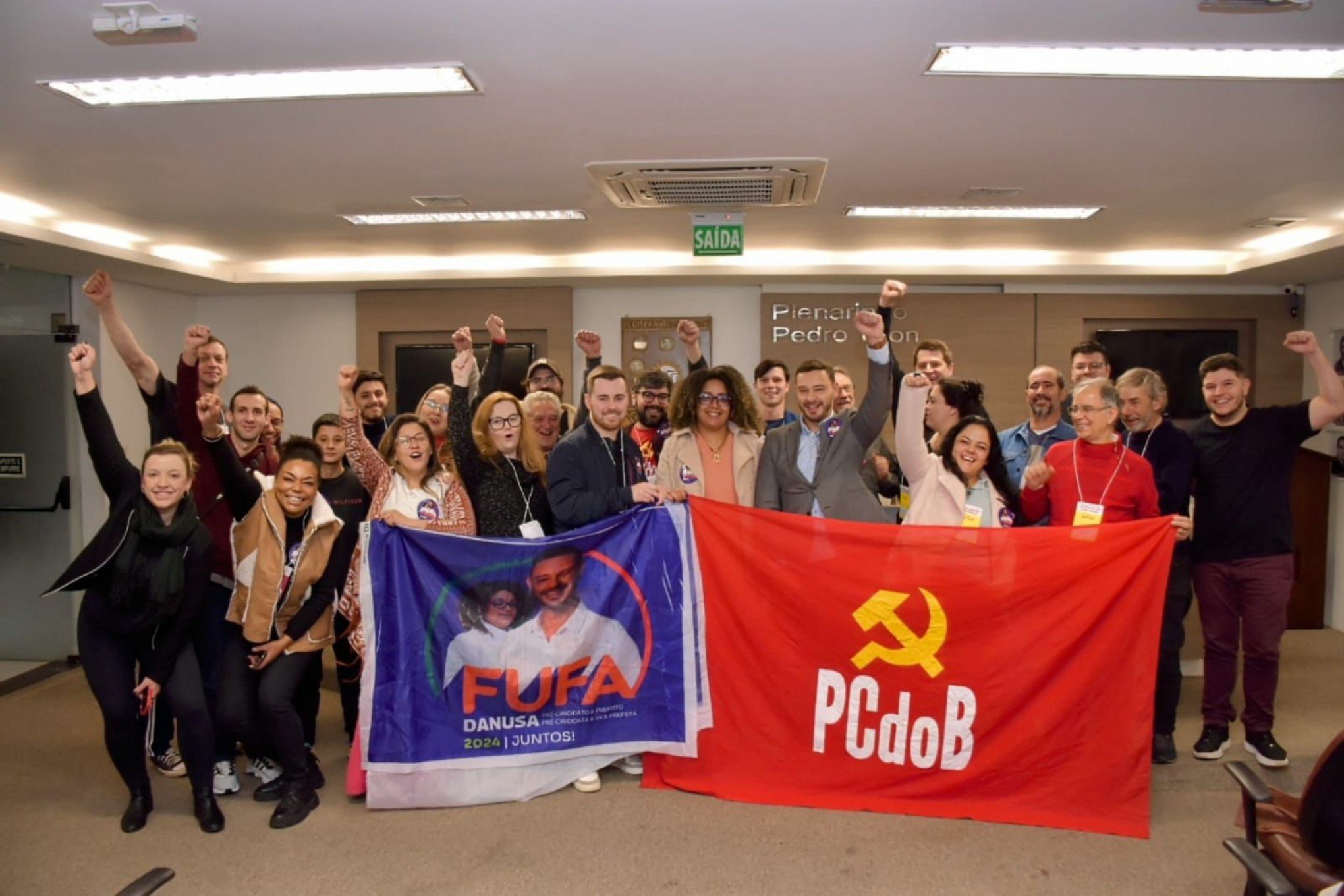 ELEIÇÕES: Convenção do PCdoB confirma candidatura de Danusa Alhandra a vice de Fufa