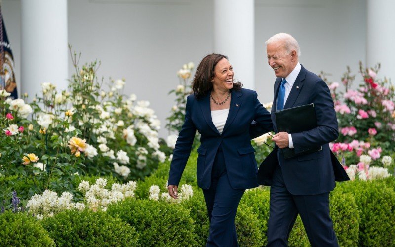 Kamala Harris e Joe Biden: presidente vai apoiar sua vice como candidata democrata | abc+