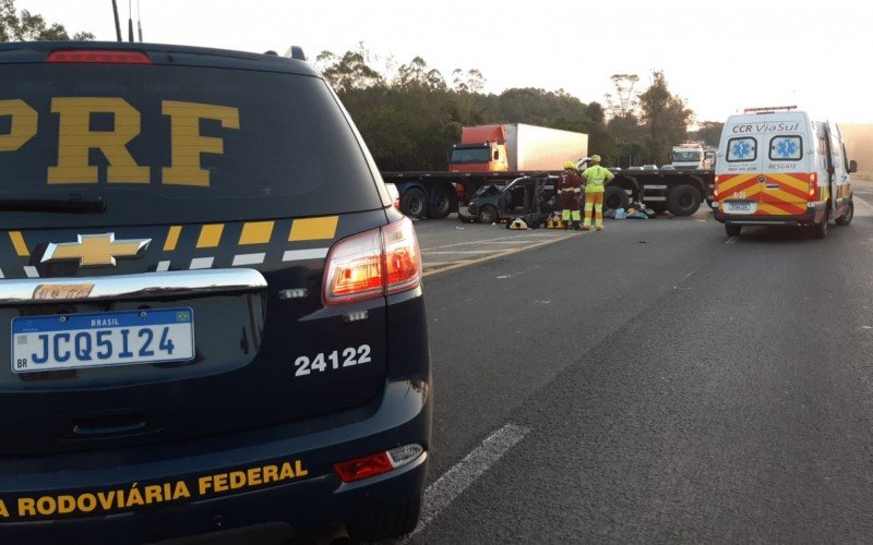 Idosa de 18 anos morreu em acidente na BR-386, em Montenegro, nesta segunda-feira (22) | abc+