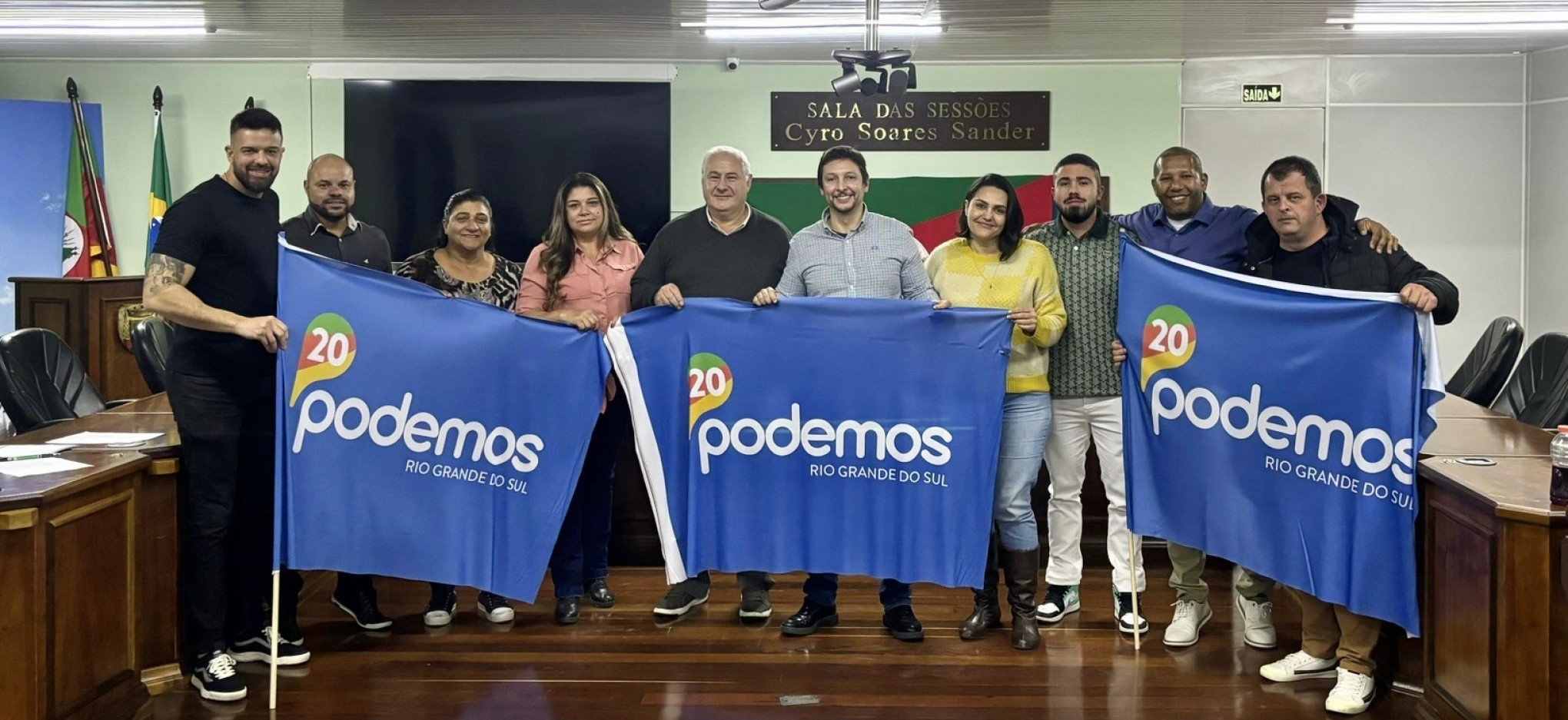ELEIÇÕES: Podemos define em convenção nomes para disputa do Legislativo de Canela
