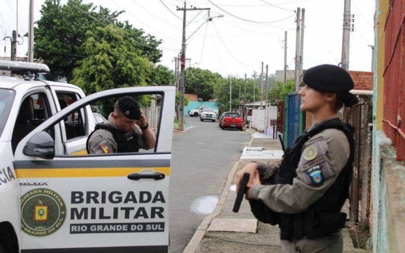 Operações da Brigada Militar continuam para garantir a paz no bairro Guajvuiras