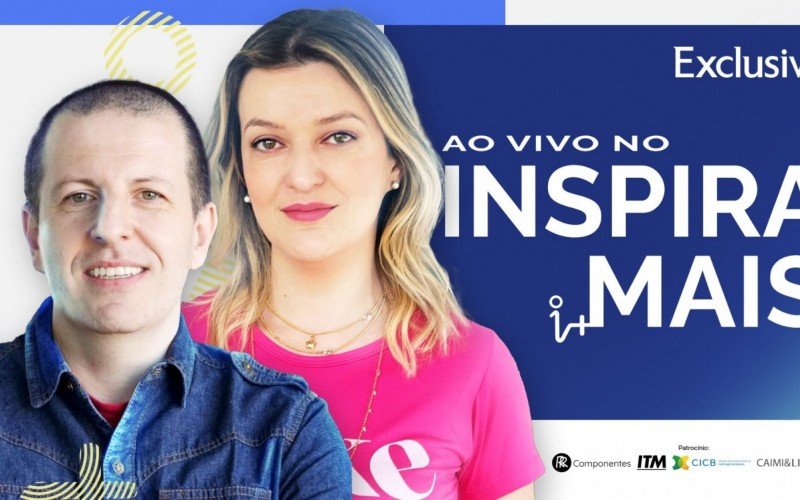 Editora-chefe do Jornal Exclusivo, Luana Rodrigues, e o editor Michel Pozzebon apresentam transmissões ao vivo diretamente do Inspiramais | abc+