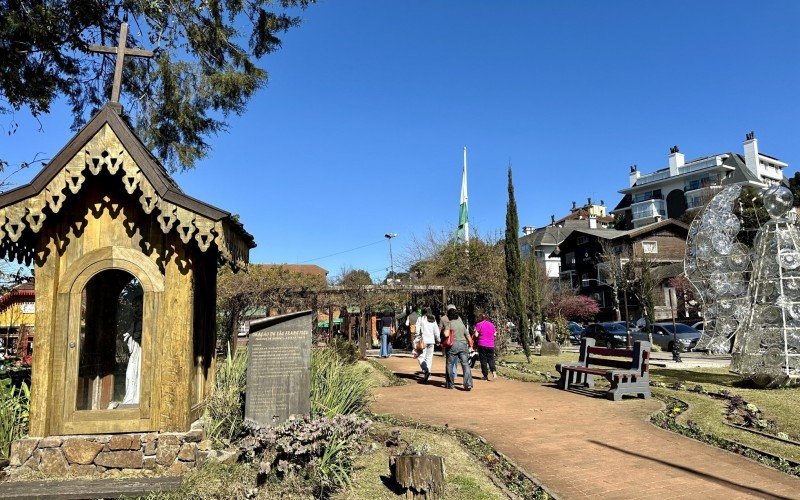 Praça das Etnias, em Gramado