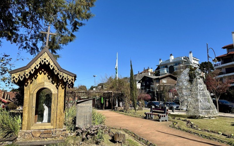 Praça das Etnias, em Gramado