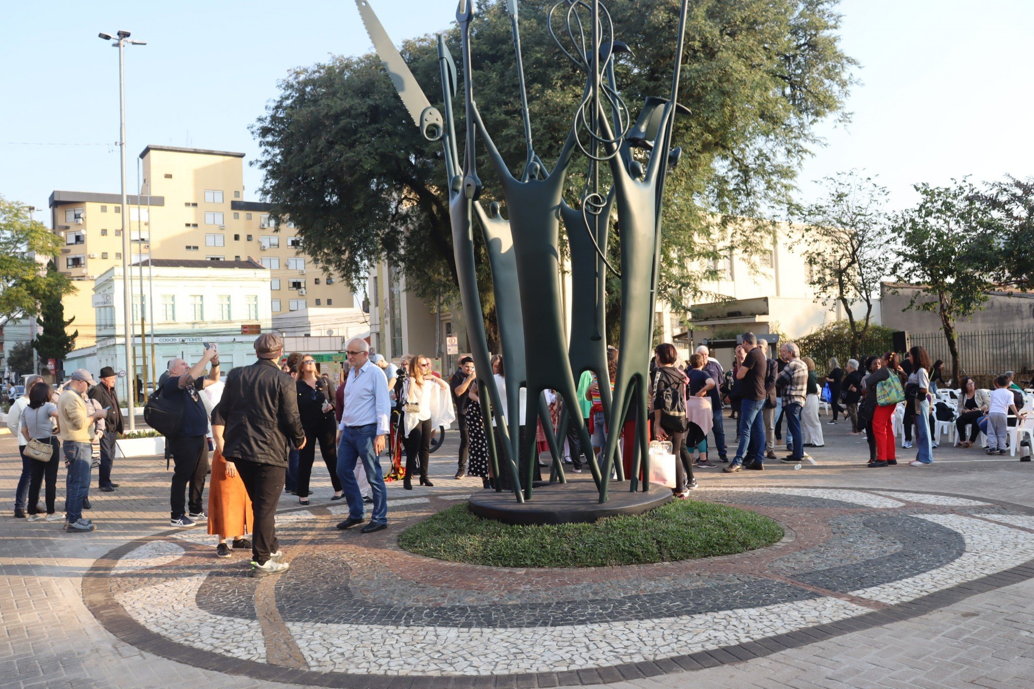 Inauguração Monumento do Bicentenário, em São Leopoldo 