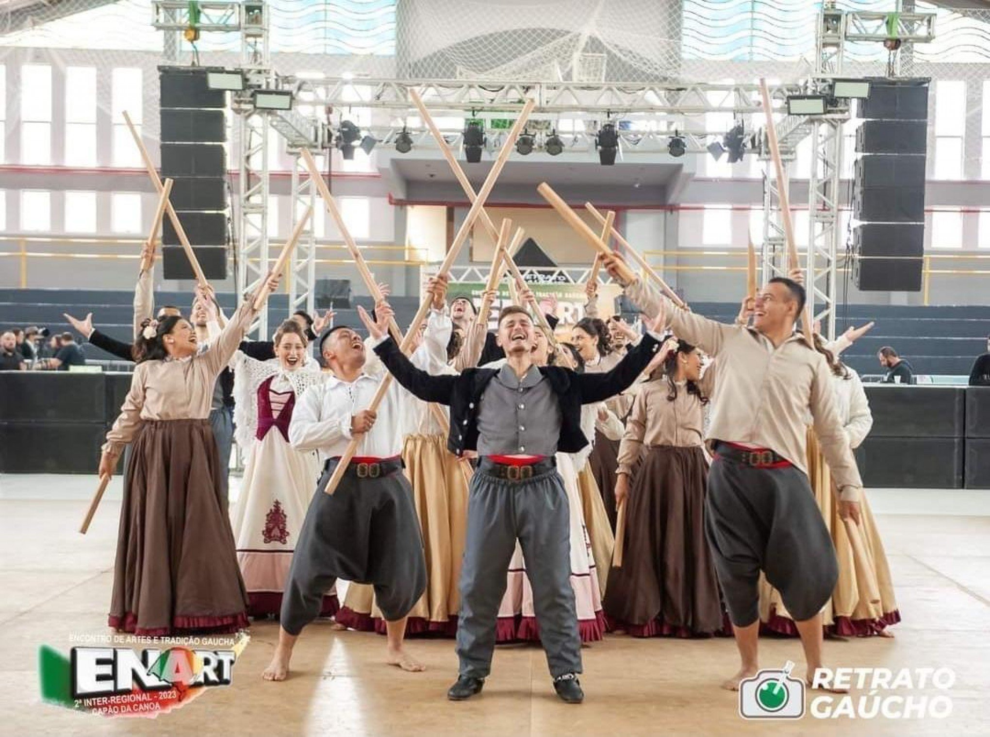 Invernada Adulta do GT Sepé Tiaraju, de São Leopoldo, destaca coreografia especial em homenagem aos imigrantes | abc+