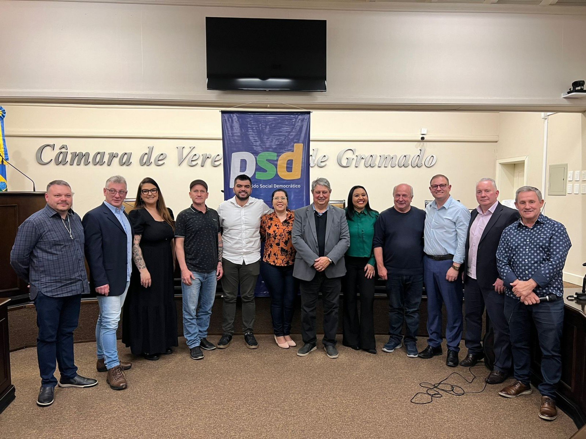 ELEIÇÕES: PSD terá 10 candidatos ao Legislativo em Gramado e aposta em coligação com o PP