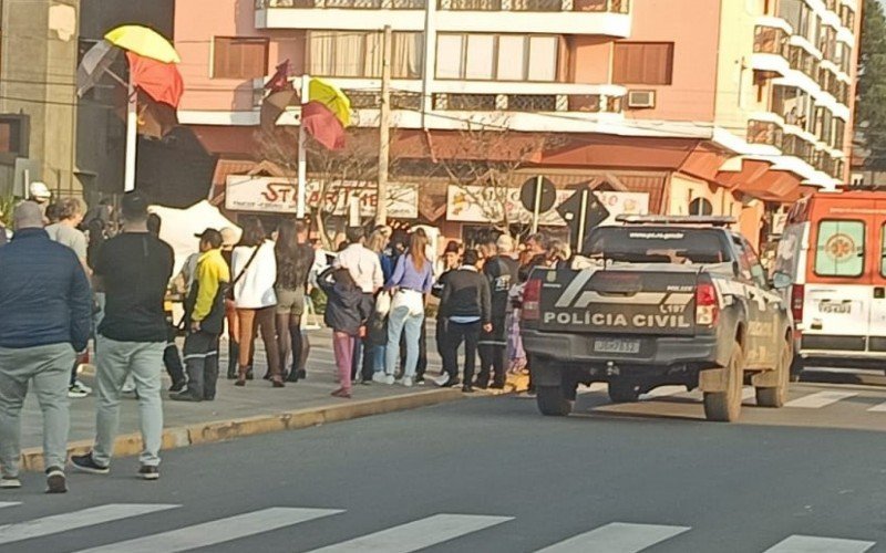 Morte é registrada no Centro de Canela