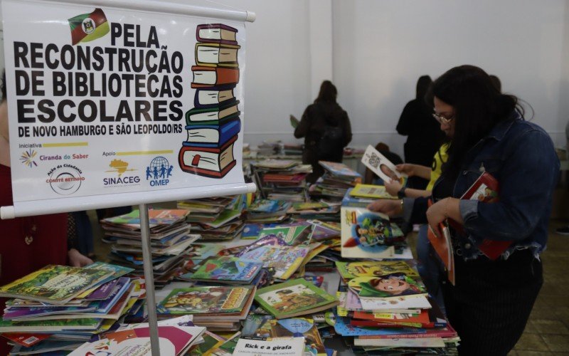 Escolas atingidas pela enchente receberam doação de livros da OMEP | abc+