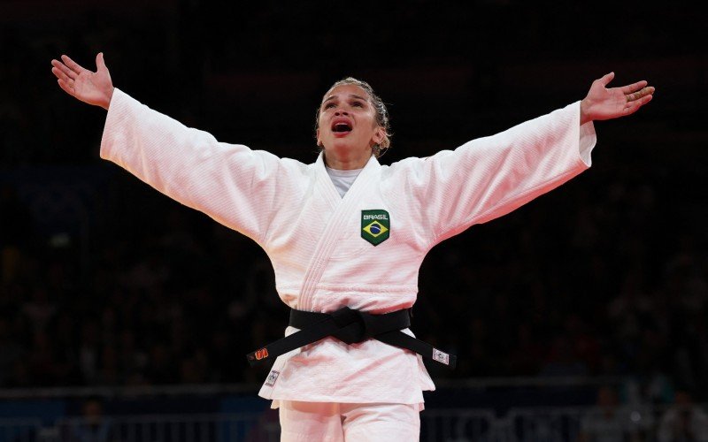 Larissa pimenta venceu a italiana Odette Giuffrida para garantir o bronze | abc+