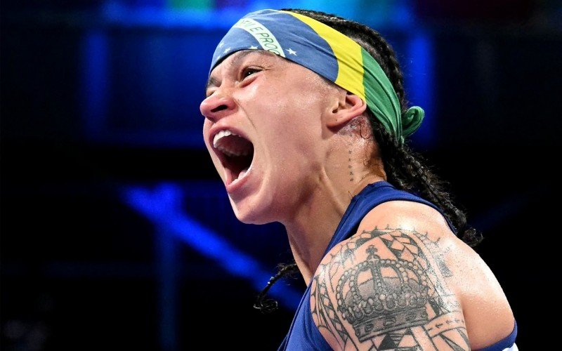 Beatriz Ferreira venceu a norte-americana Jajaira Gonzalez e vai às quartas de final do boxe | abc+