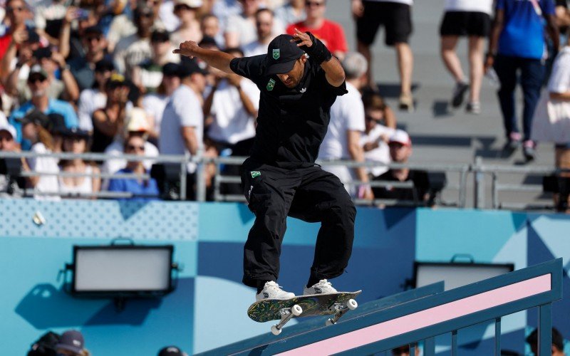 Kelvin Hoefler terminou na 6ª colocação do skate street em Paris | abc+