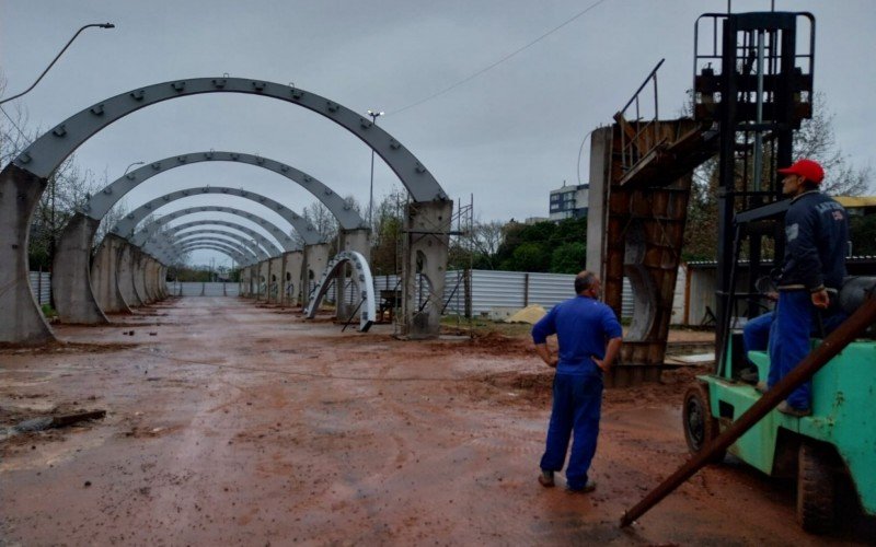 Obras na Rua Coberta em Campo Bom  | abc+