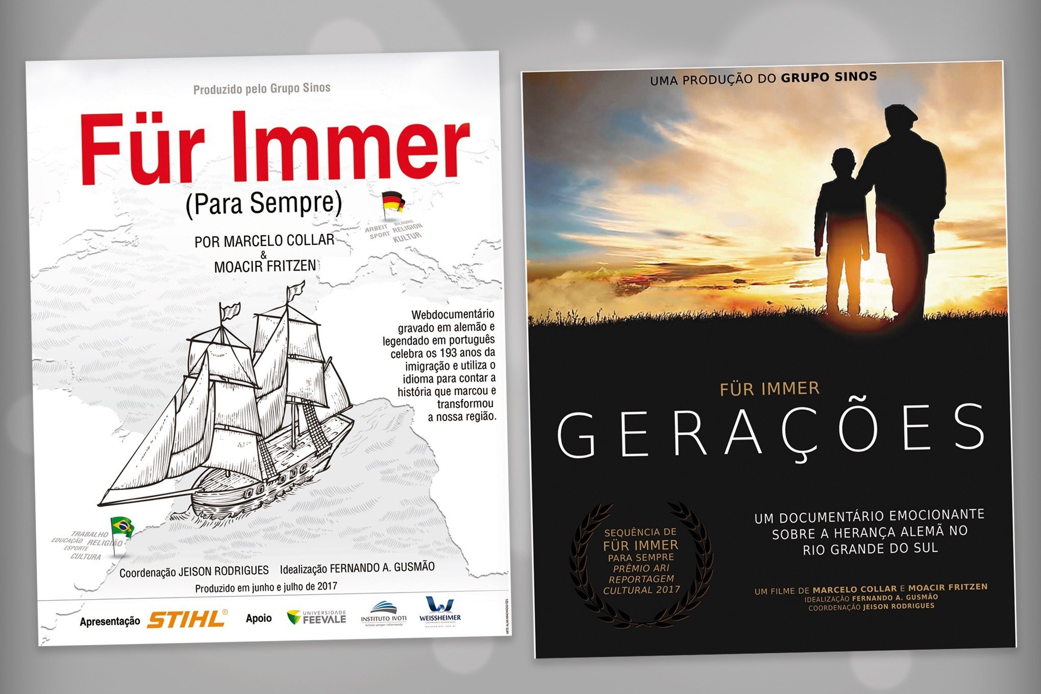 FÜR IMMER: Assista aos documentários "Para Sempre" e "Gerações"