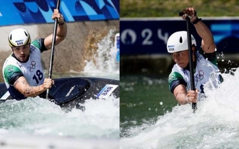 Pepê Gonçalves e Ana Sátila estão nas semifinais da canoagem | abc+