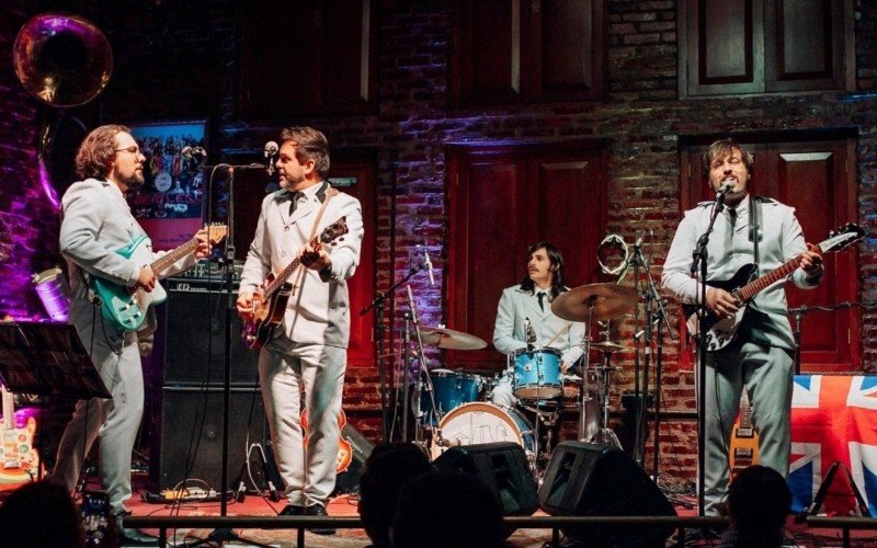 Tributo aos Beatles com a Liverpoa Beatle Band é uma das atrações do evento 