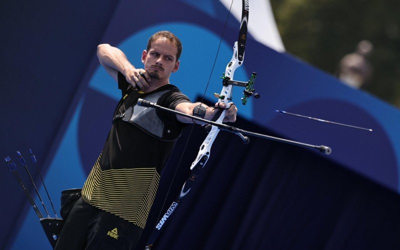 Marcus D'almeida do tiro com arco é um dos favoritos a ganhar o ouro | abc+