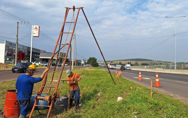 Empresa foi contratada pelo Dnit para realizar a sondagem de solo para embasar o projeto da construção de nova travessia de veículos sob a BR-116 | abc+