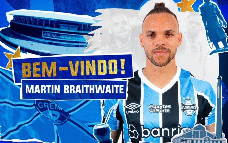 Martin Braithwaite é o mais novo reforço do Tricolor | abc+