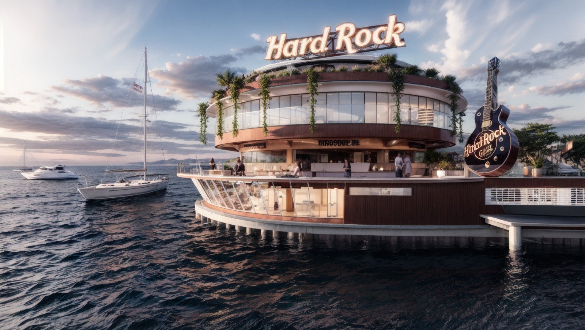 Região Sul do Brasil recebe nova unidade do Hard Rock Cafe com vista 360° para o mar; veja onde