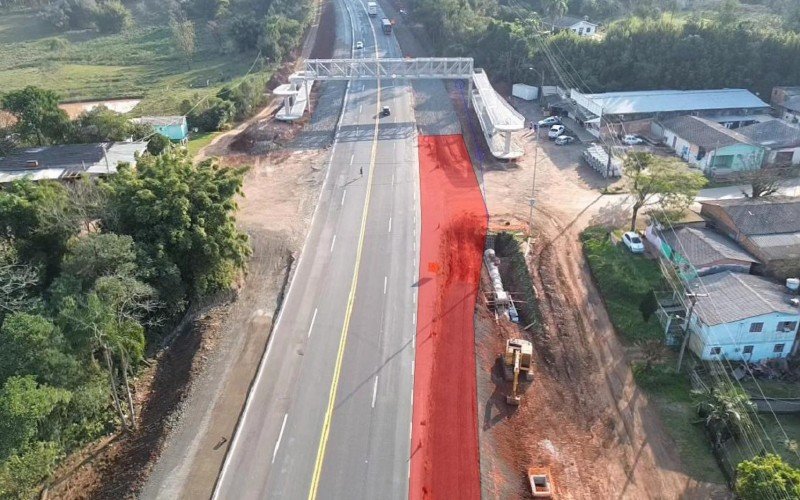 Obras bloqueiam o trânsito na BR-386  | abc+