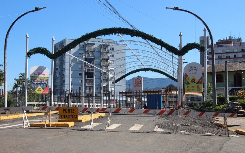 Ponte do Centro de Igrejinha permanece interditada | abc+