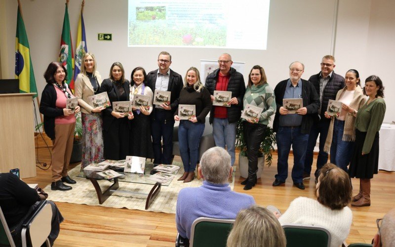 Integrantes da Siehu e convidados durante o evento | abc+