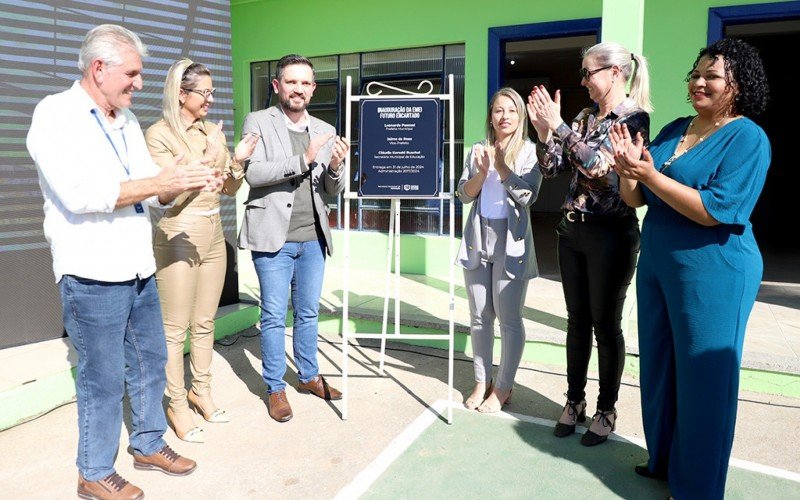 Esteio inaugura nova Escola de Educação Infantil no Centro da cidade