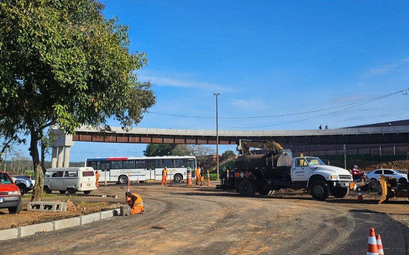 Obras na RS-118 em Gravataí 