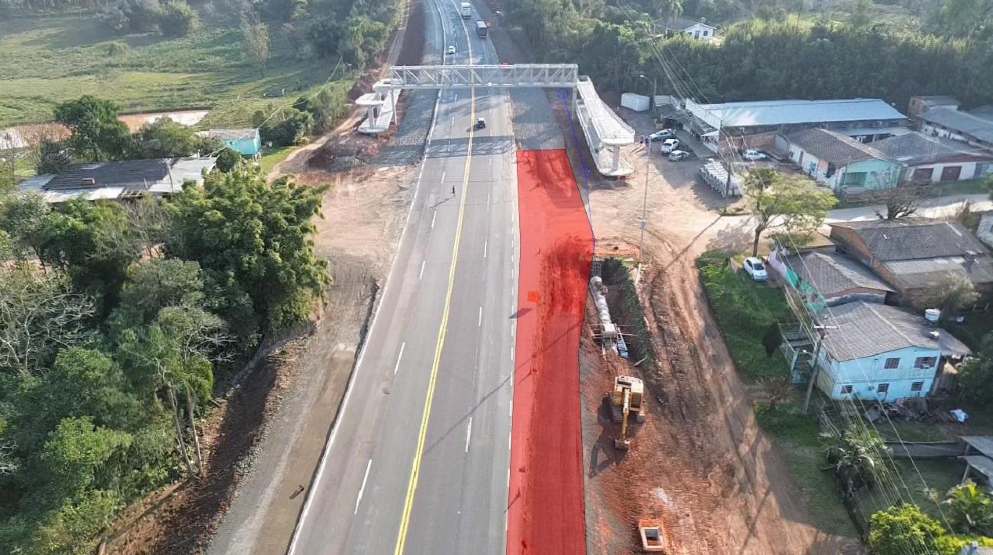 BR-386: Rodovia tem bloqueio para obras na região de Montenegro; previsão é de 30 dias