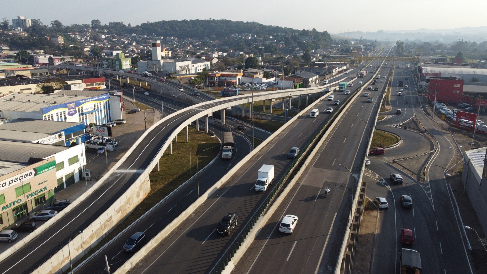 A evolução viária da Scharlau