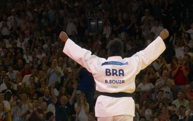 Beatriz Souza vence no judô e conquista primeiro ouro do Brasil nas Olimpíadas de Paris  | abc+