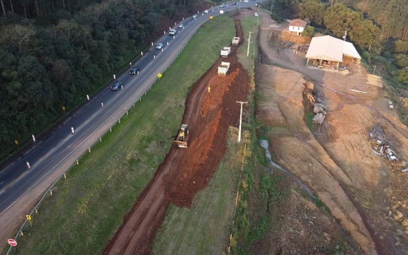 Obras na BR-386, no Vale do Taquari  | abc+