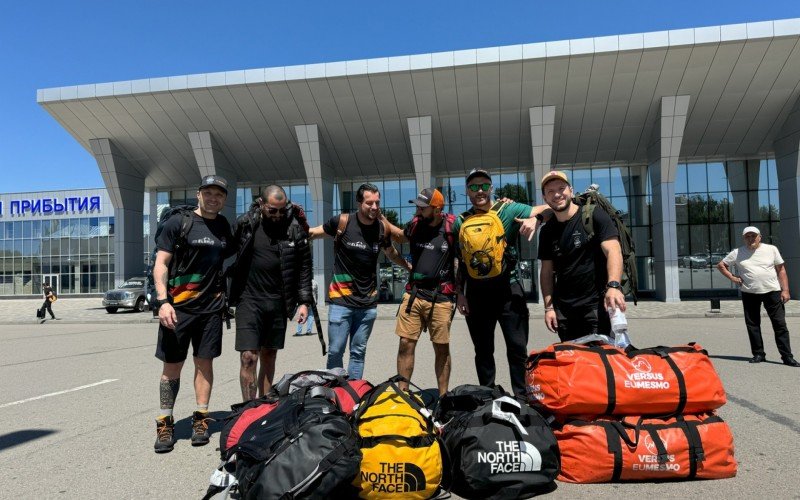 Montanhista de Gramado embarcou rumo à sua terceira expedição