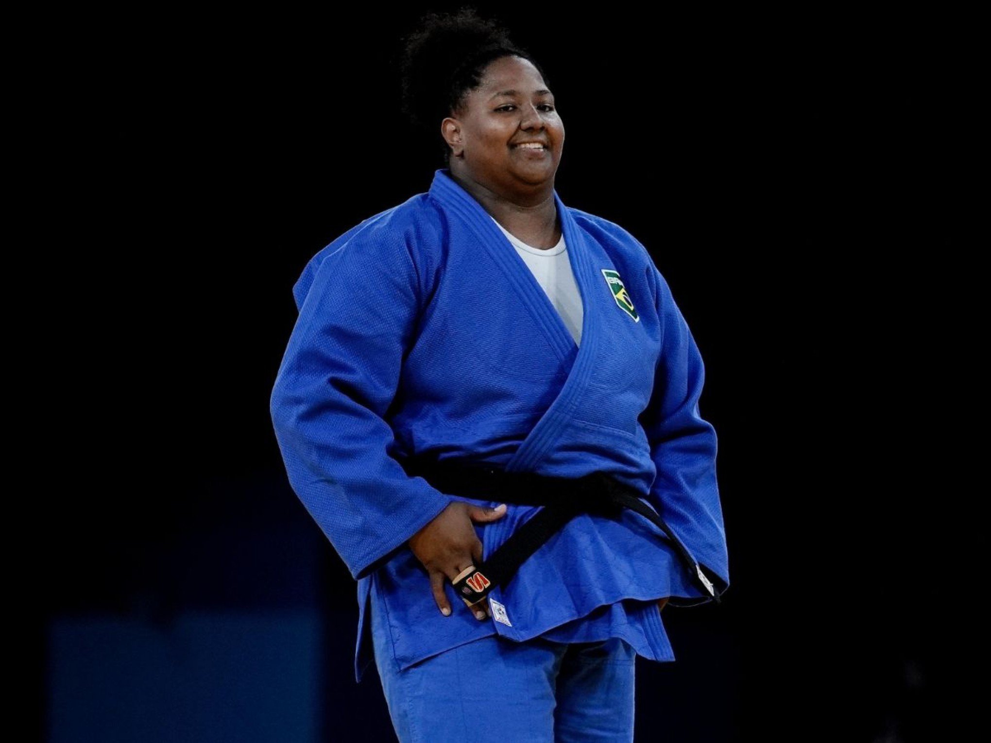 Beatriz Souza vence no judô e conquista primeiro ouro do Brasil nas Olimpíadas de Paris