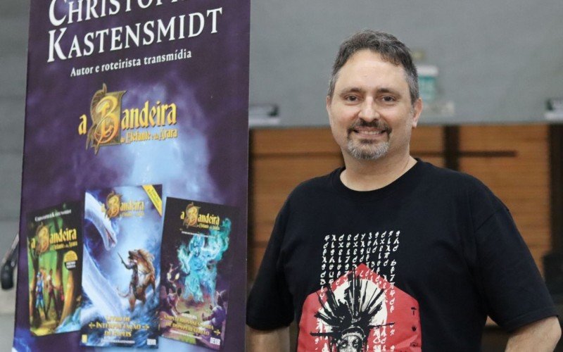 Christopher Kastensmidt é mundialmente conhecido por criar histórias para RPG de mesa  | abc+