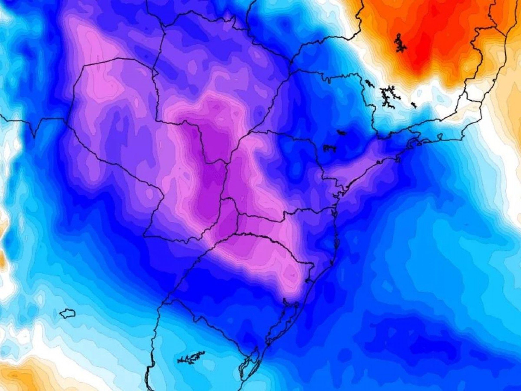 PREVISÃO DO TEMPO: Chuva volumosa, volta do frio e até neve no RS; o que você precisa saber nos próximos dias