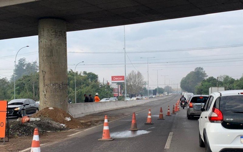 BR-116: Trecho da rodovia fica em pista simples por conta de serviços de pavimentação asfáltica | abc+