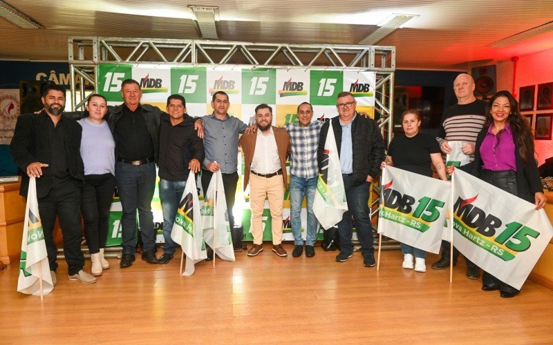 MDB vai de chapa pura com Bira e Leonel em Nova Hartz  | abc+