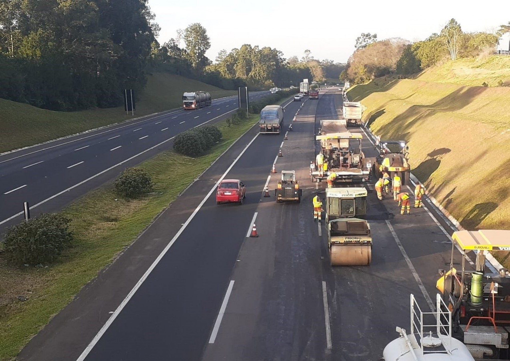 BR-386: Motoristas terão rotina de bloqueios em diversos trechos da rodovia; veja cronograma de obras