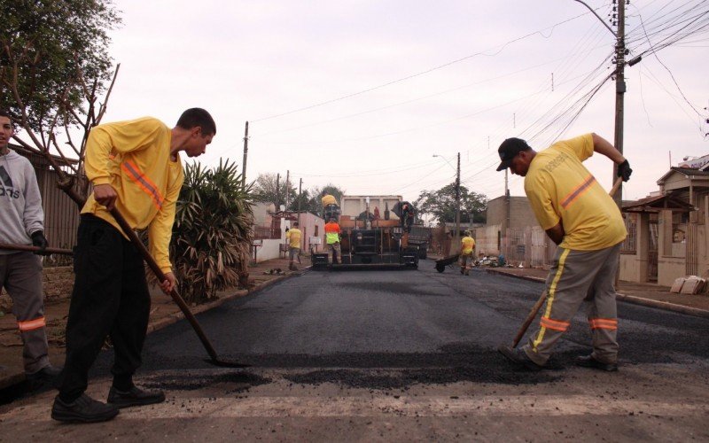 Etapa do programa já contemplou quatro vias do bairro, num investimento de R,5 milhões  