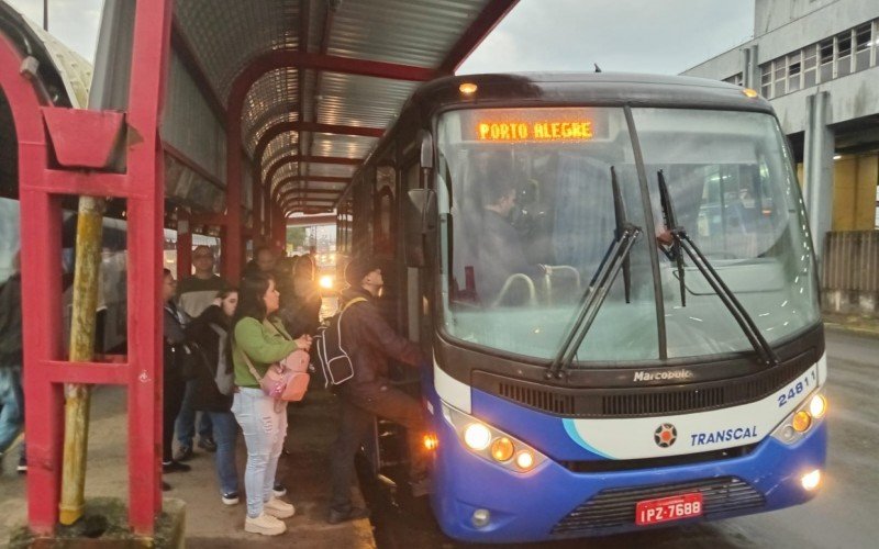 Ônibus da linha Mathias Velho/ São Sepé é alternativa, mas é preciso pagar pelo transporte