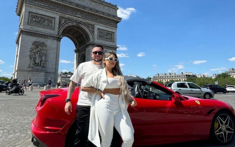 Casal de influenciadores que vendia rifas a R$ 0,10 ostentava carros de luxo e viagens a Paris e Dubai nas redes sociais | abc+