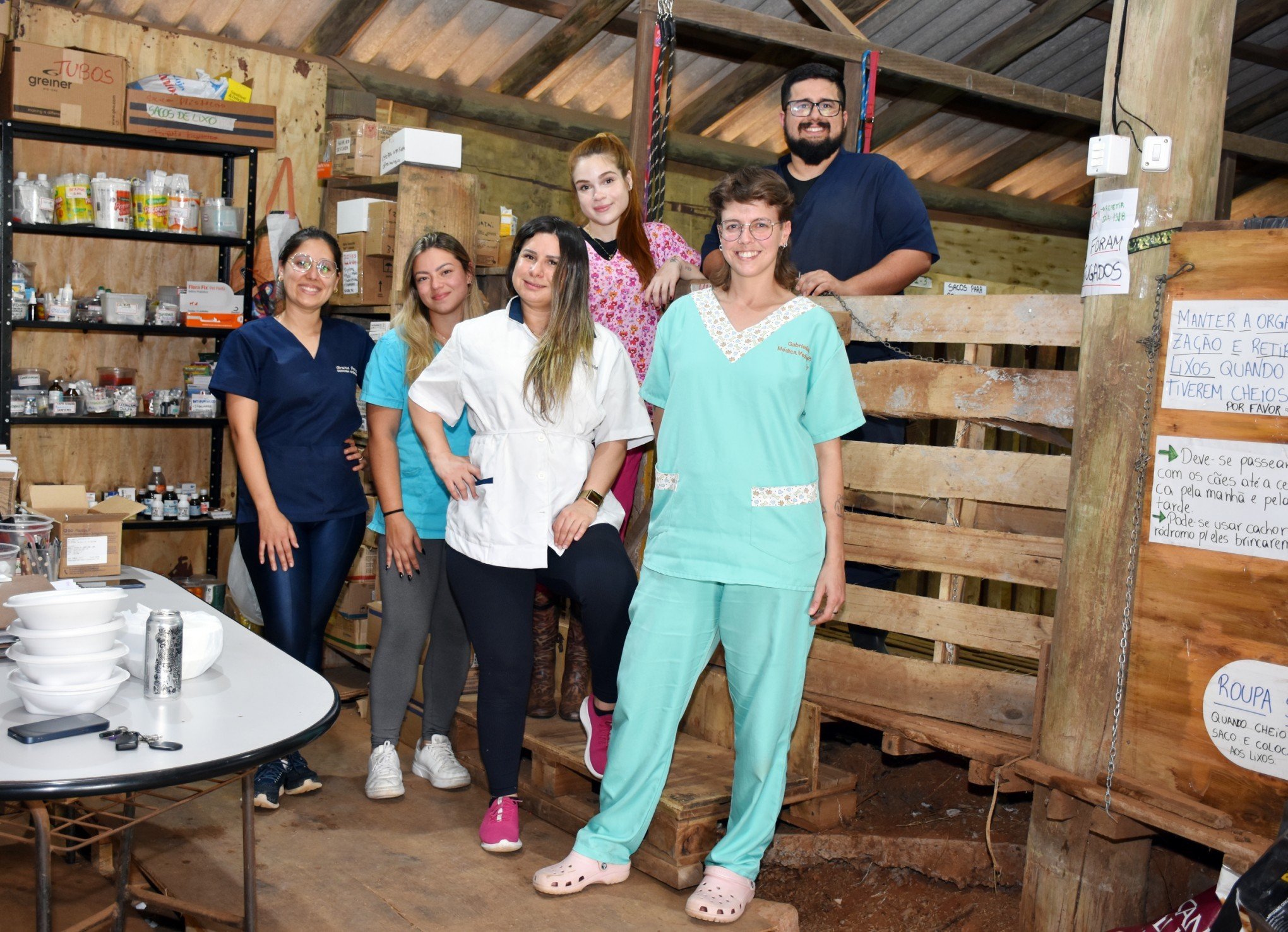 Cães resgatados da enchente e curados da cinomose esperam por adoção em Canoas