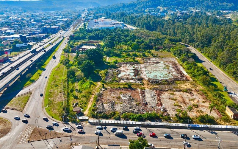 Área fica no bairro Rincão, em Novo Hamburgo | abc+