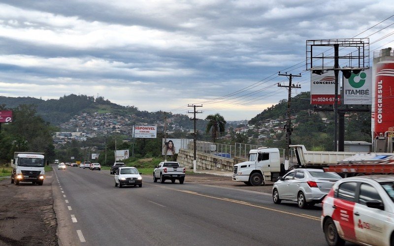 BR-116, km 232, Rincão Gaúcho, próximo ao limite entre Estância Velha e Ivoti | abc+