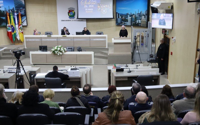 Homenagem ocorreu na Câmara de Vereadores