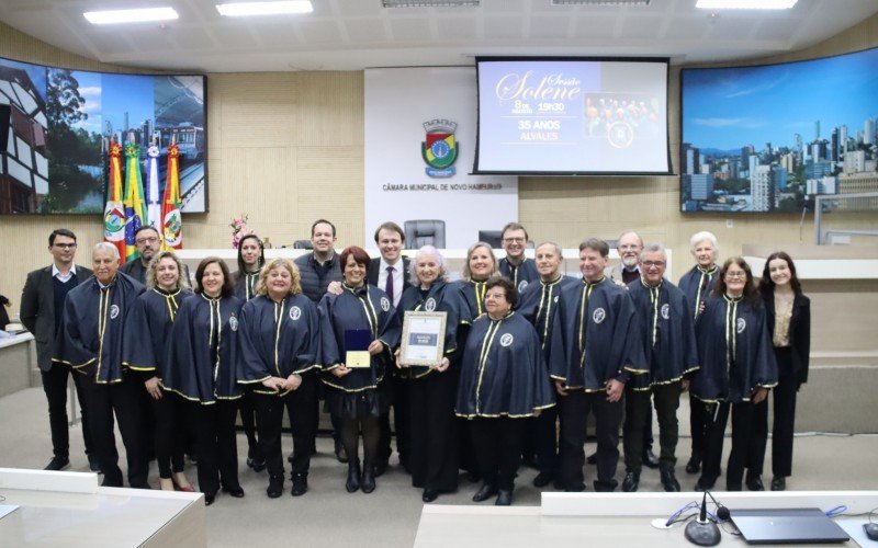 Homenagem ocorreu na Câmara de Vereadores